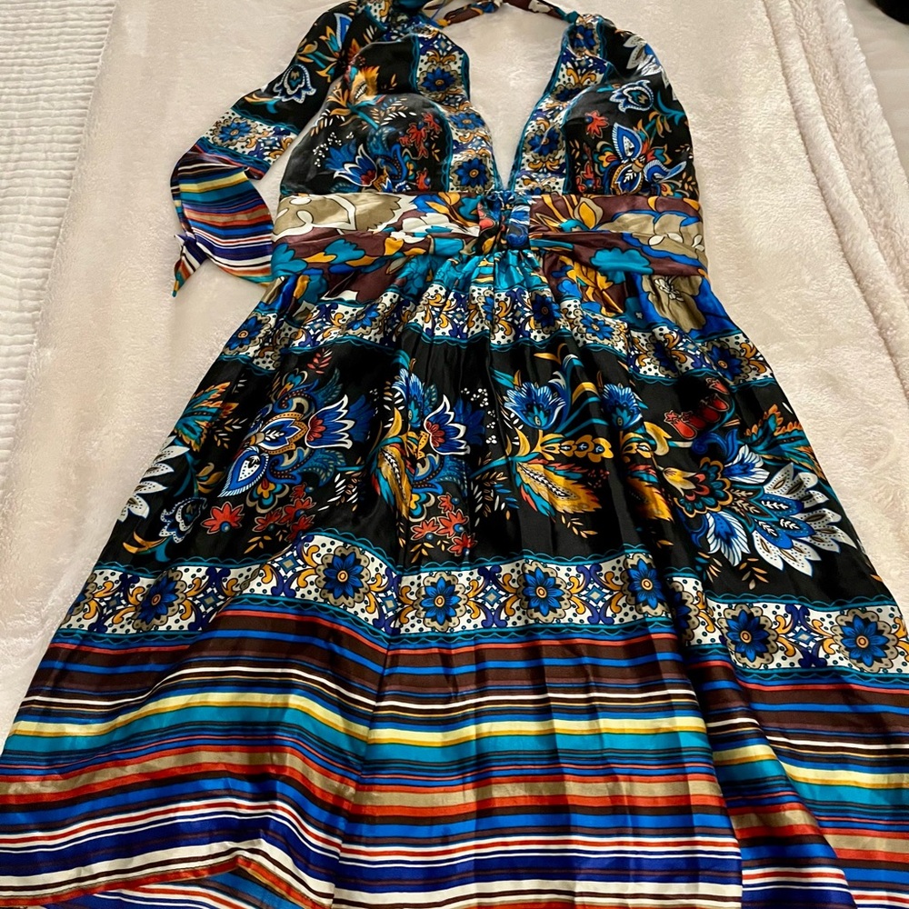 Arden B Multicolor Floral Mini Dress